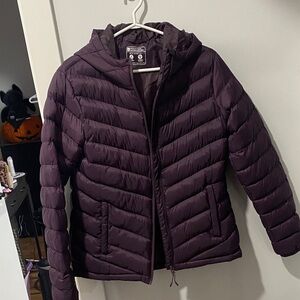 Mountain Warehouse Women's Dark Purple Puffer Jacket